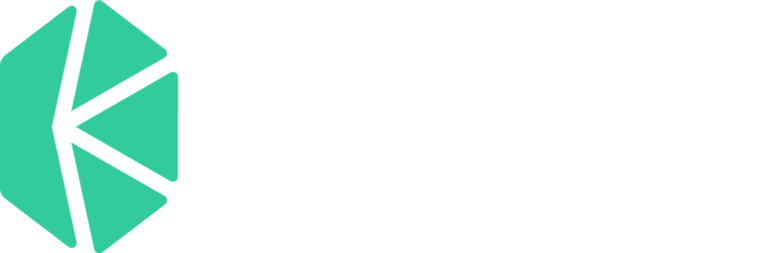 KyberSwap Full Logo White
