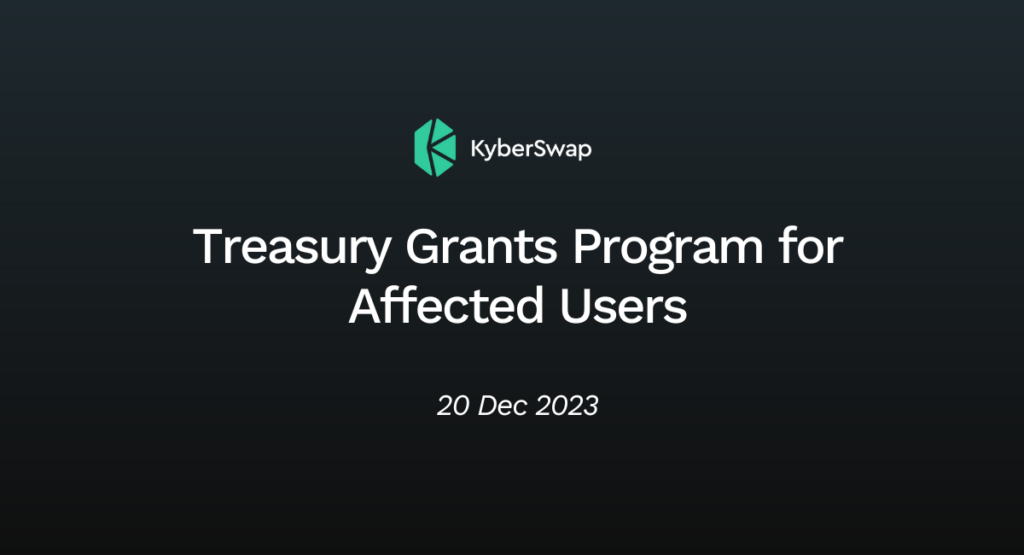 Treasury Grants Program for Affected Users