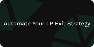 automate liquidity exit strategy