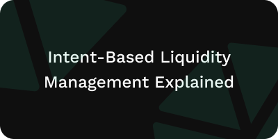 intent-based liquidity management
