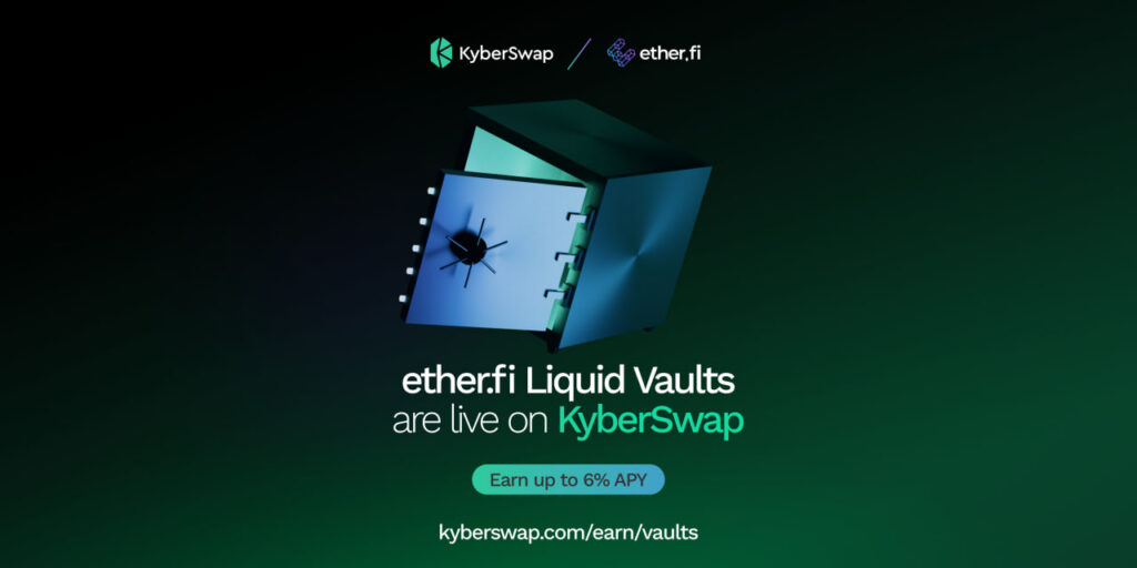ether.fi vaults on KyberSwap
