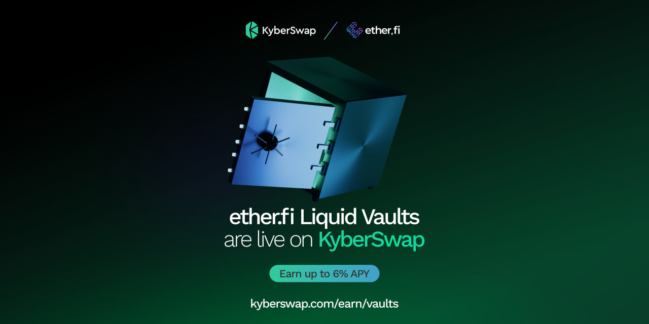 ether.fi vaults on KyberSwap