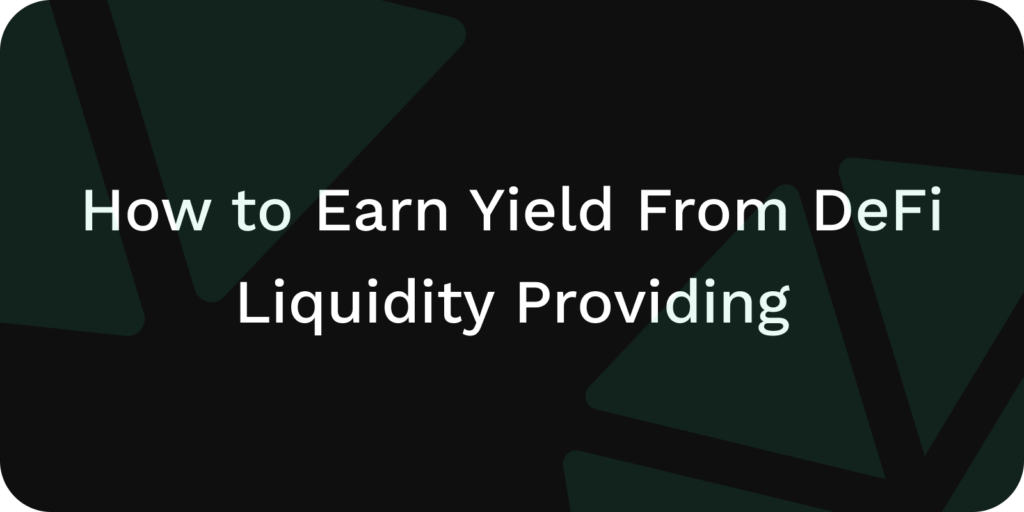 defi liquidity providing